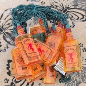 Fireball Cinnamon Whisky Bottle String Lights